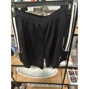 Men’s Adidas Black and White Climalite Athletic Shorts M